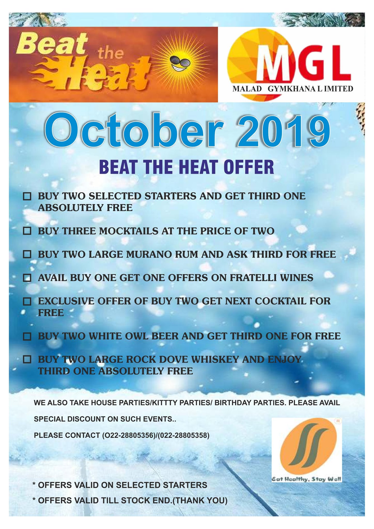Beat the Heat - October